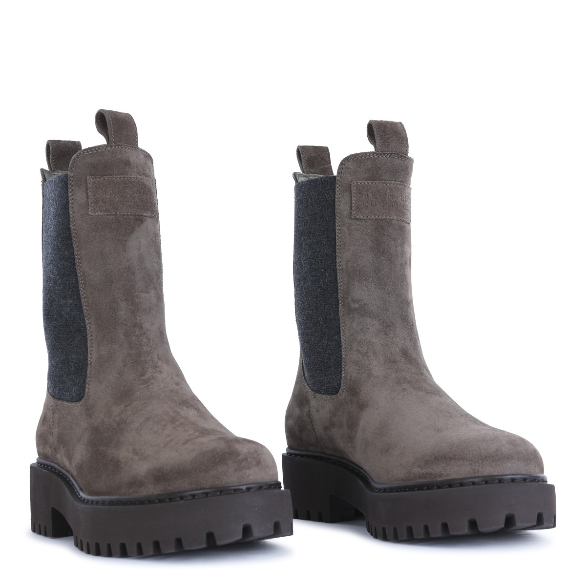 BROWN LEATHER BOOTS