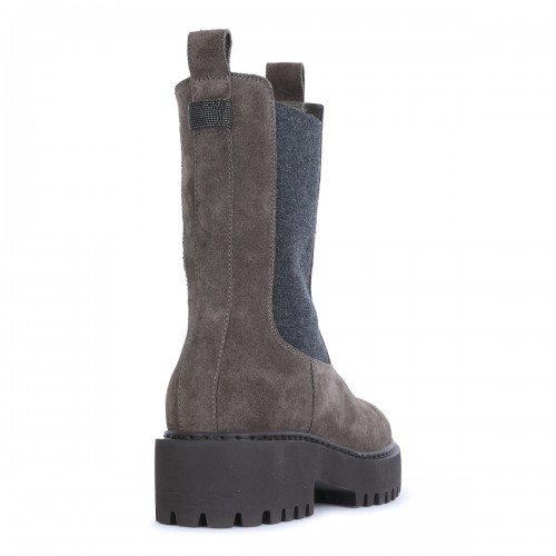 BROWN LEATHER BOOTS