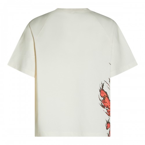 WHITE COTTON T-SHIRT
