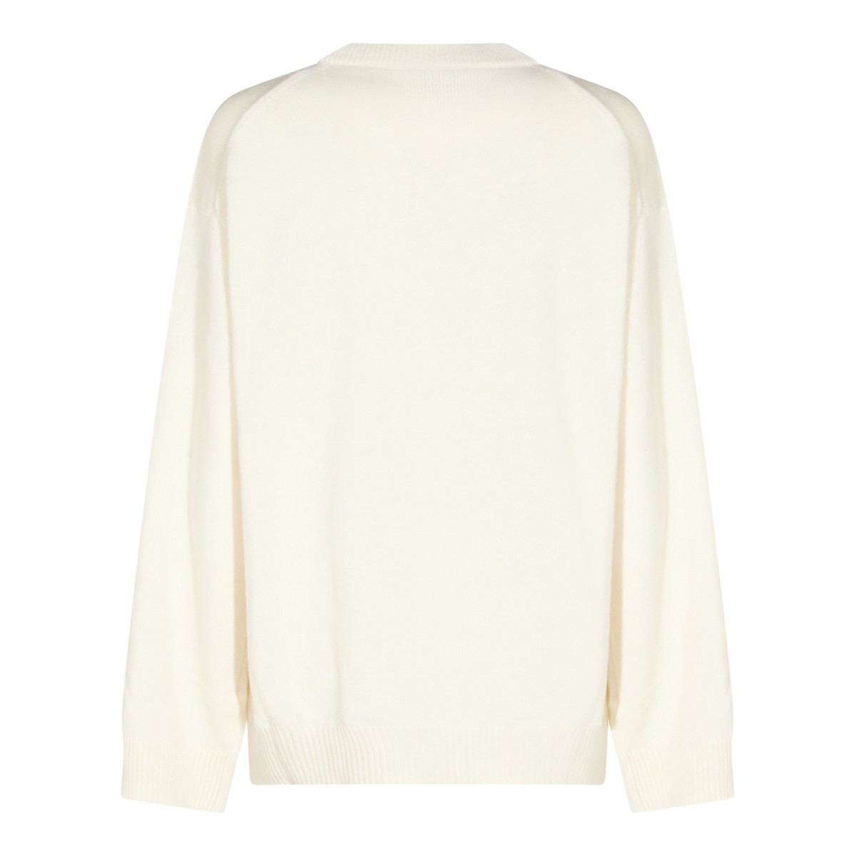 EGRET WOOL BLEND SWEATER