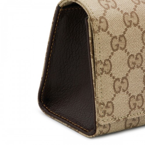 BEIGE EBONY GG MINI POUCH