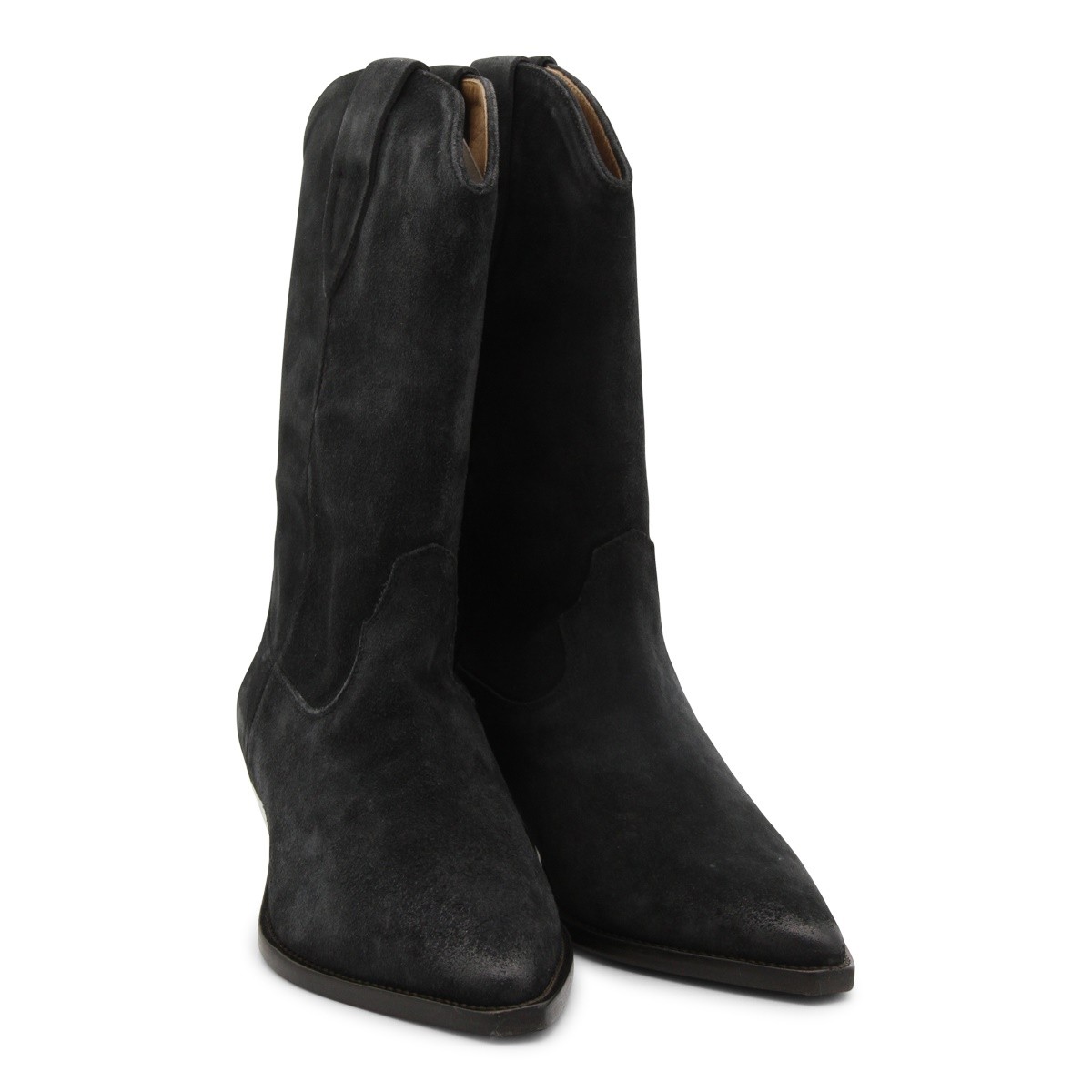 BLACK LEATHER DUERTO BOOTS