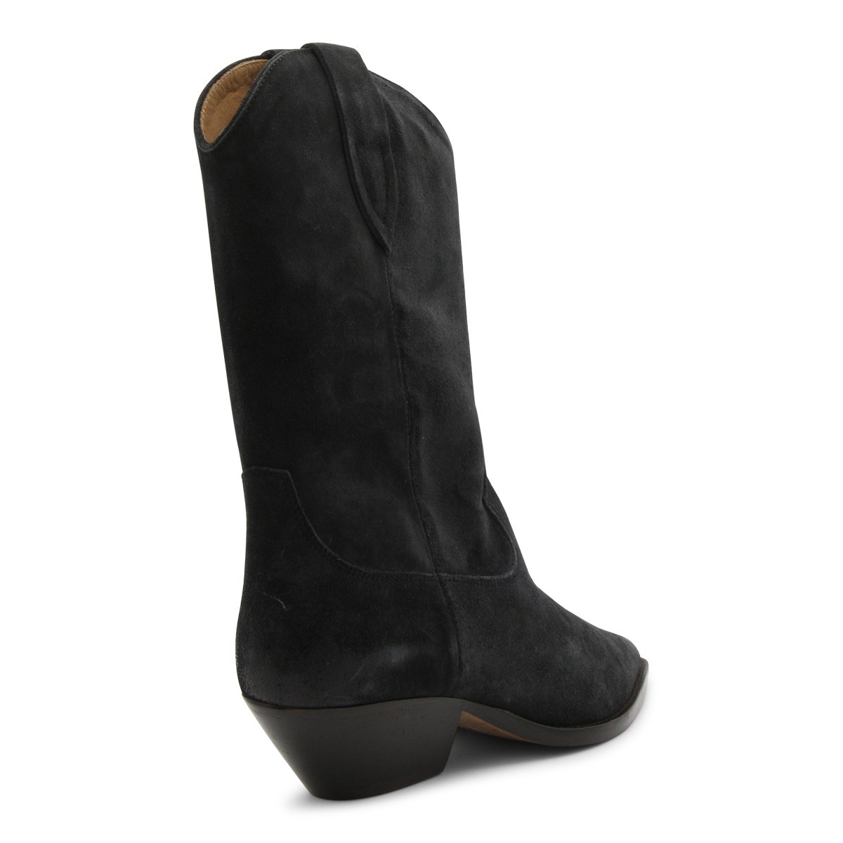 BLACK LEATHER DUERTO BOOTS