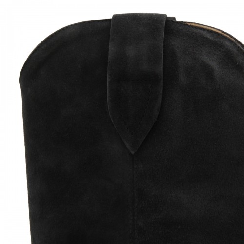BLACK LEATHER DUERTO BOOTS