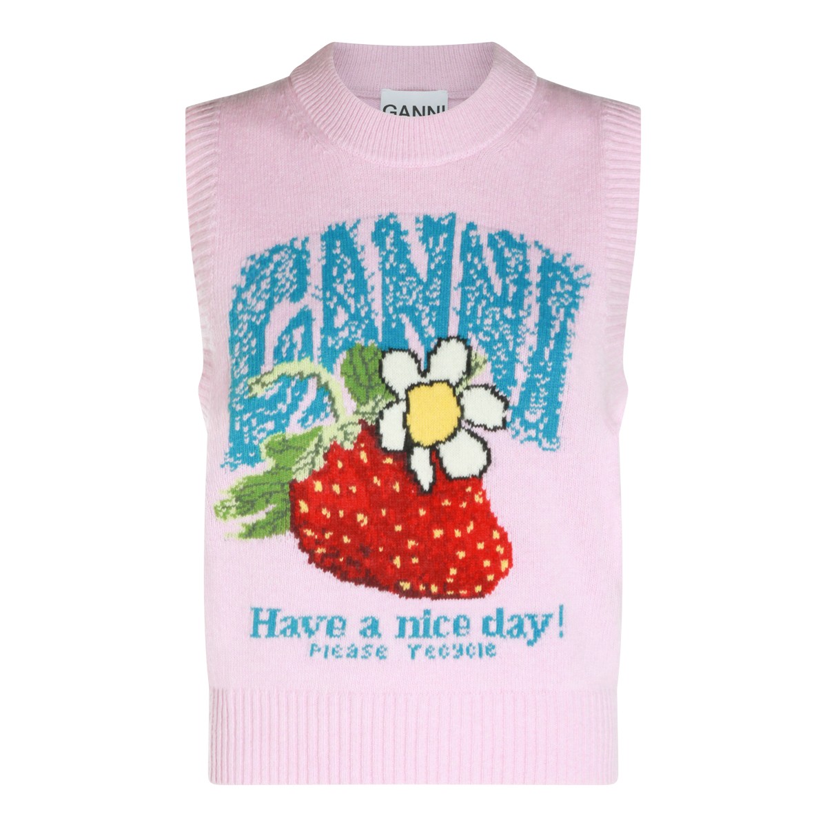 PINK WOOL KNITWEAR
