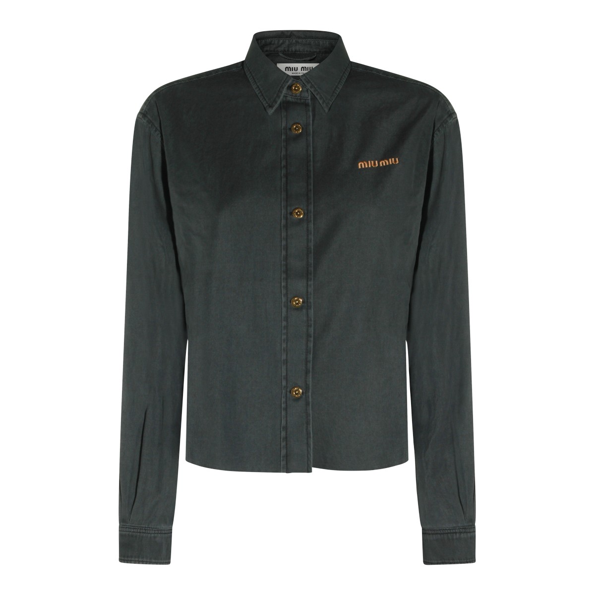 BLACK COTTON SHIRT