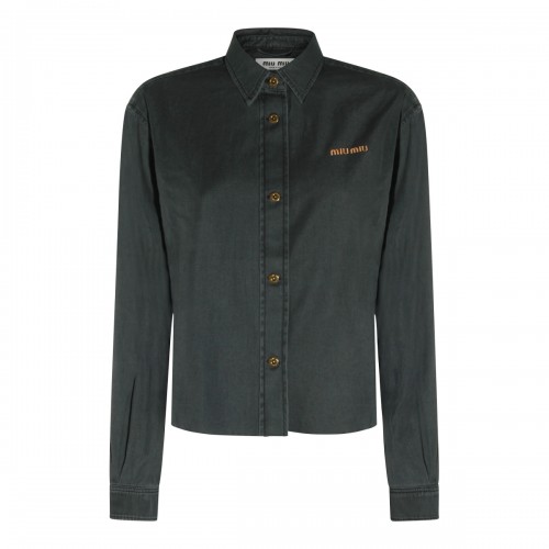 BLACK COTTON SHIRT