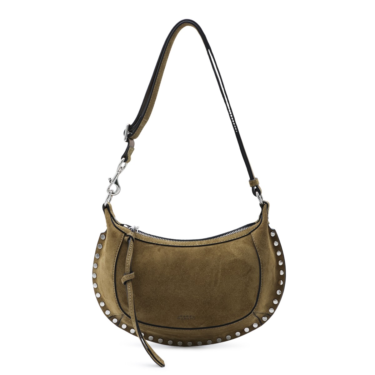 TAUPE SUEDE OSKAN CROSSBODY...