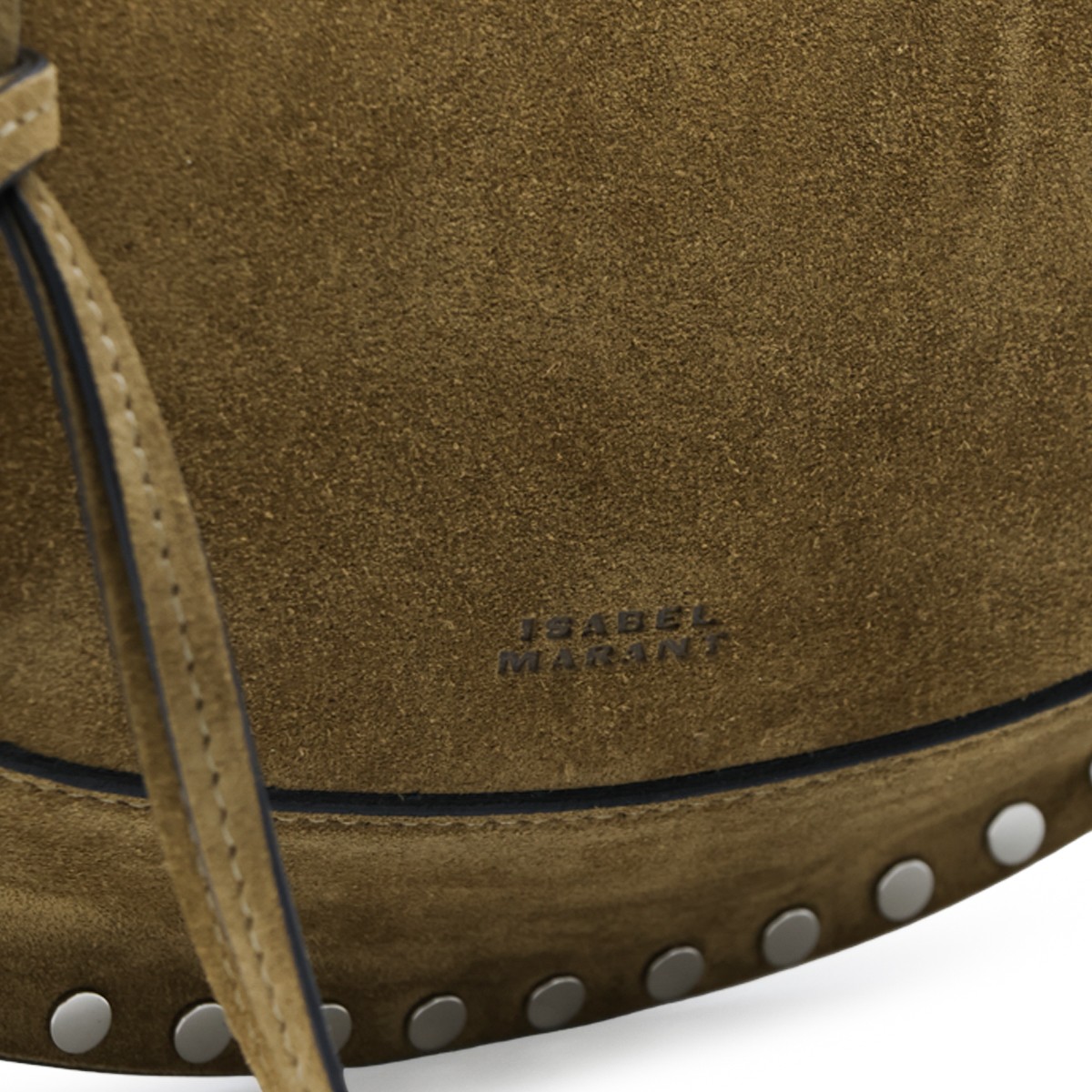 TAUPE SUEDE OSKAN CROSSBODY BAG