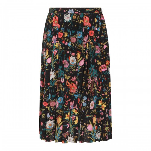 FLORA SILK SKIRT