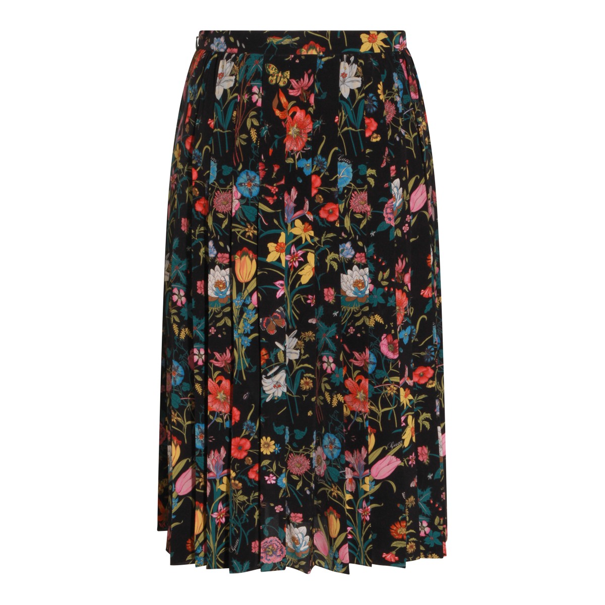 FLORA SILK SKIRT