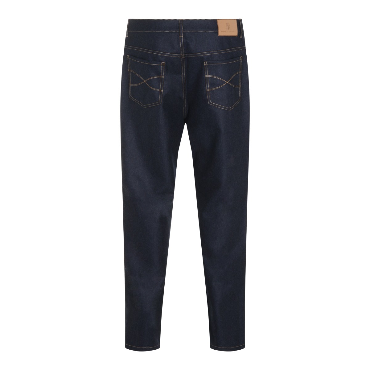 NAVY WOOL PANT