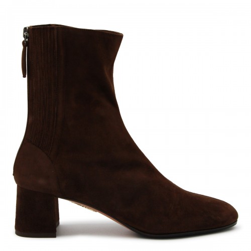 BROWN LEATHER SAINT HONORE'...