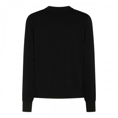 BLACK COTTON KNITWEAR