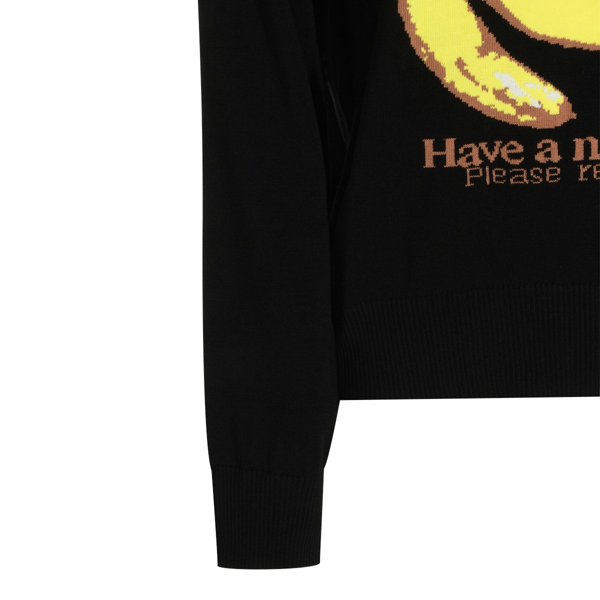 BLACK COTTON KNITWEAR