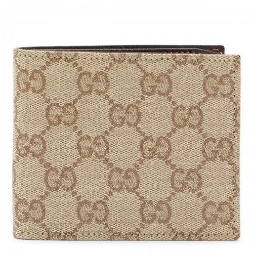 EBONY BEIGE ESSENCE CLASSIC BIFOLD WALLET