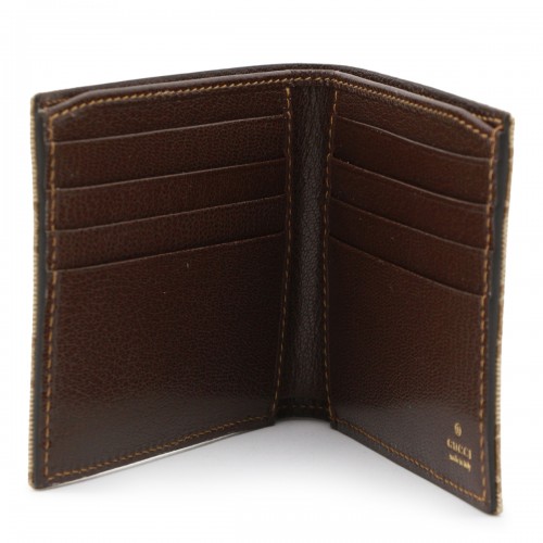 EBONY BEIGE ESSENCE CLASSIC BIFOLD WALLET
