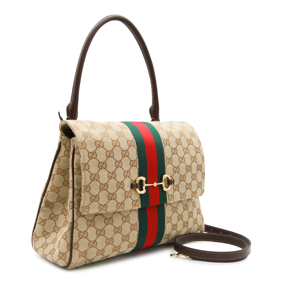 BEIGE EBONY HORSEBIT WEB PAPARAZZO...