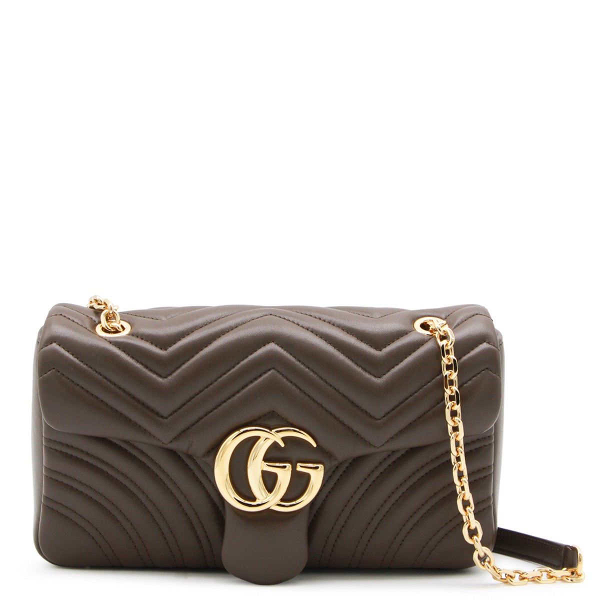 TOASTED LEATHER GG MARMONT MEDIUM...