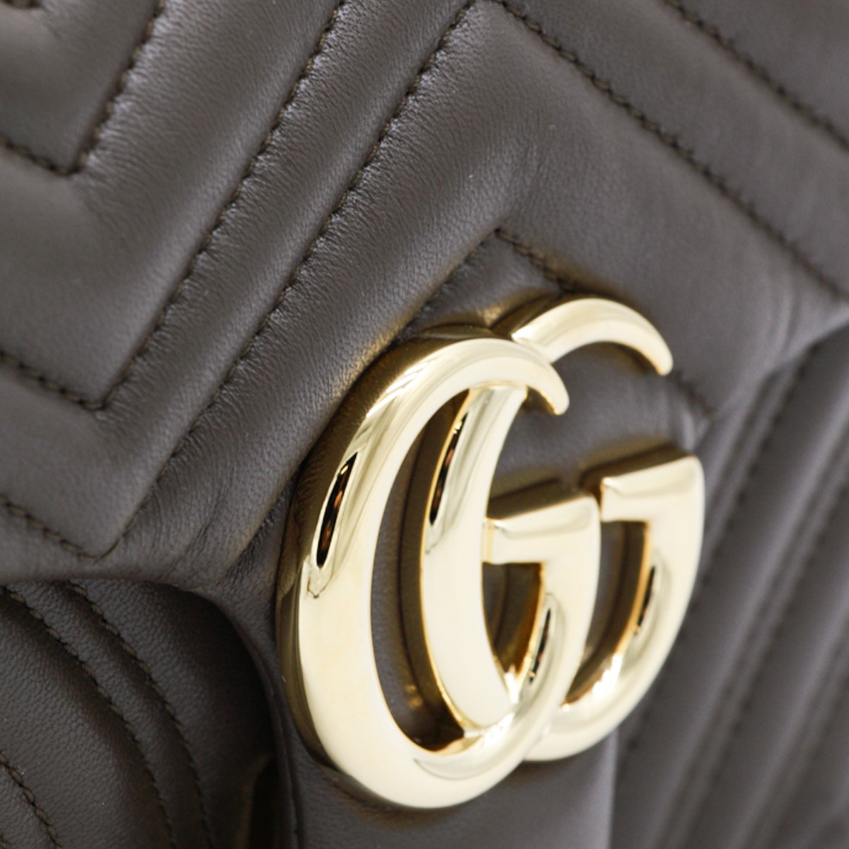 TOASTED LEATHER GG MARMONT MEDIUM...