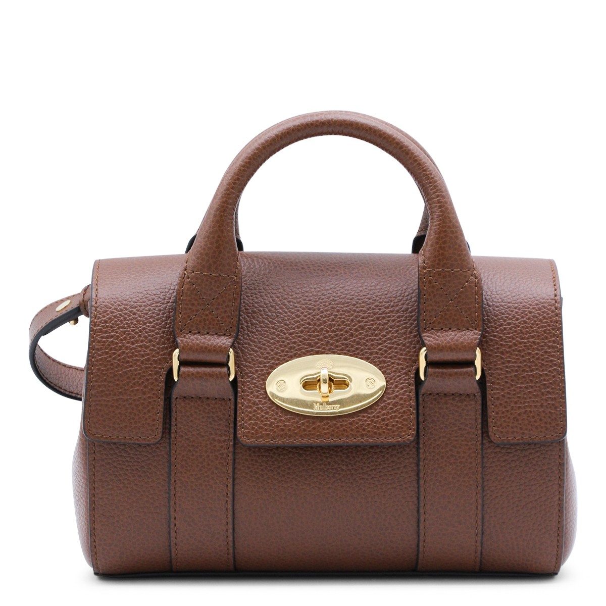 BROWN LEATHER MINI HERITAGE...