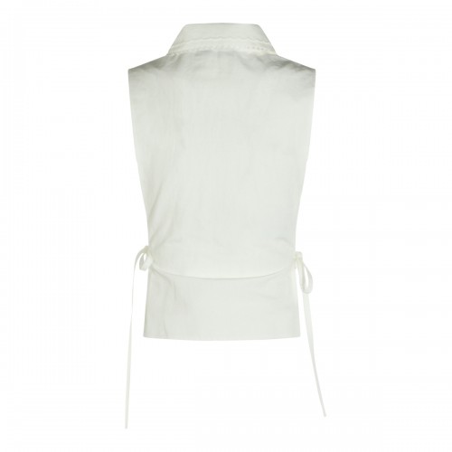 WHITE COTTON SHIRT