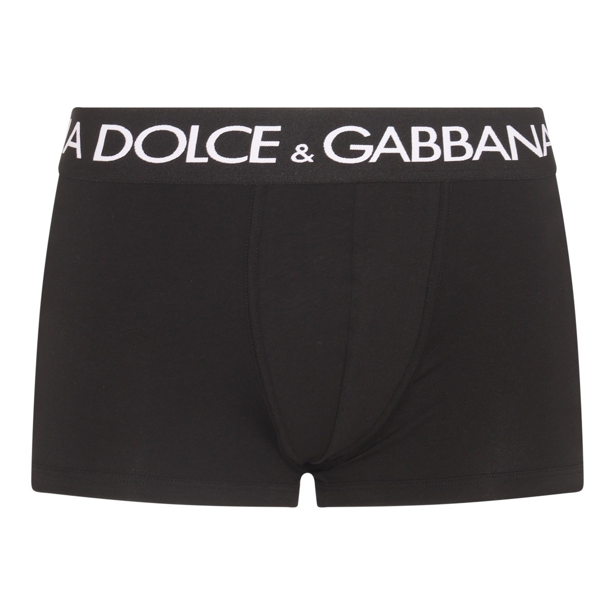 BLACK COTTON BOXERS