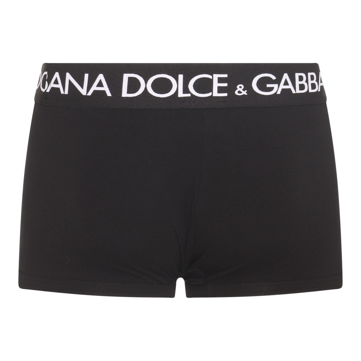 BLACK COTTON BOXERS
