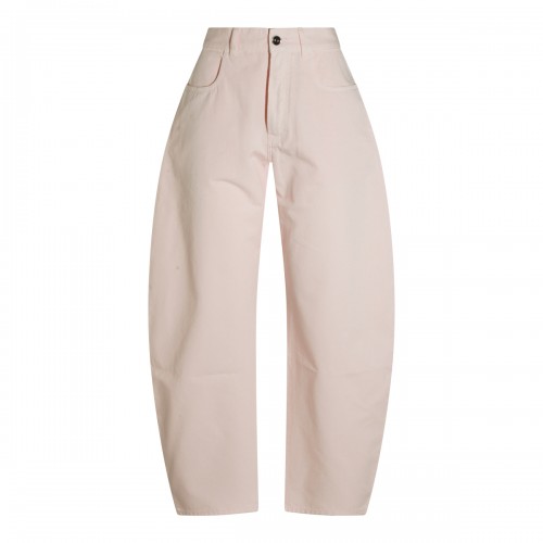 LIGHT ROSE COTTON JEANS