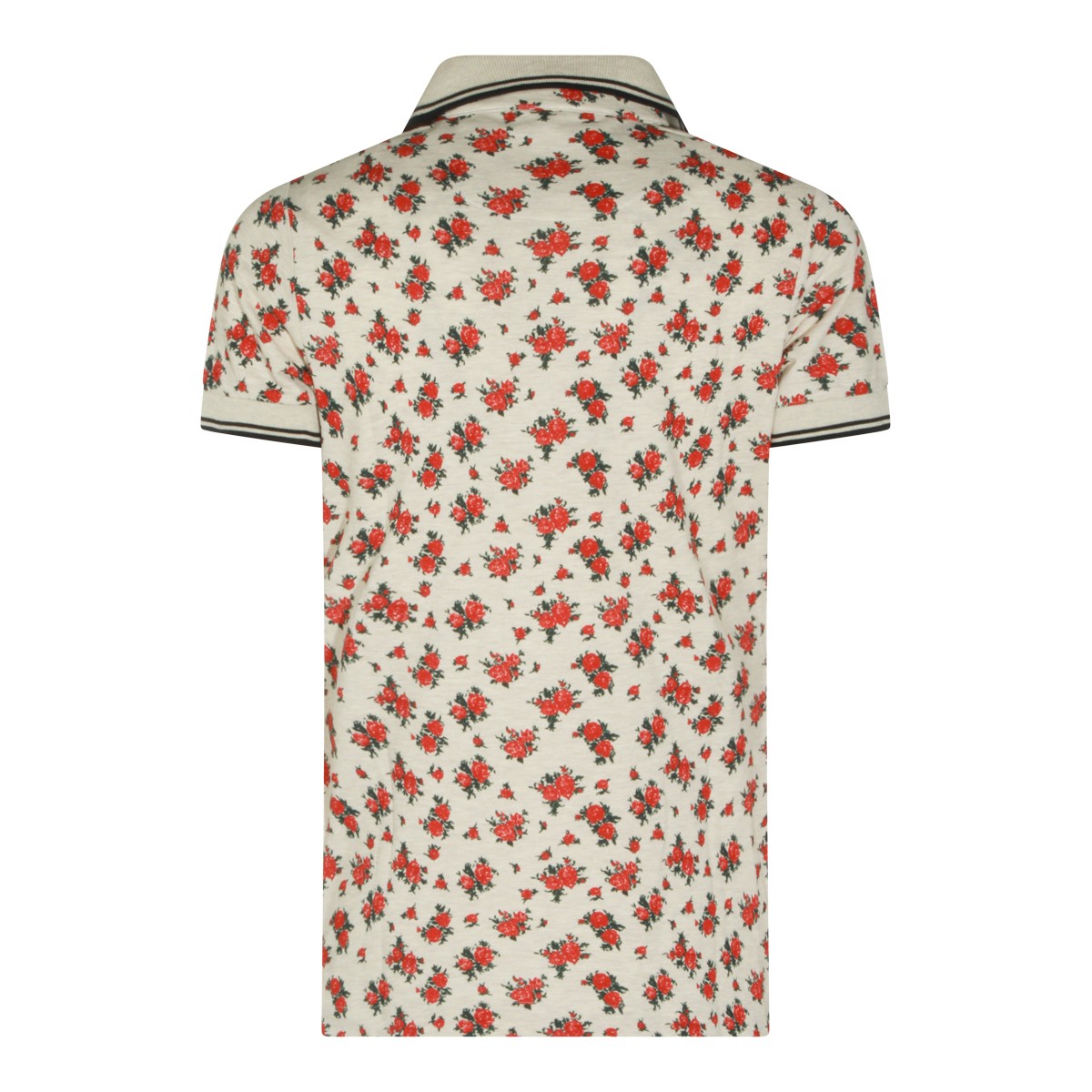 ROSES COTTON TWO BUTTONS POLO SHIRT
