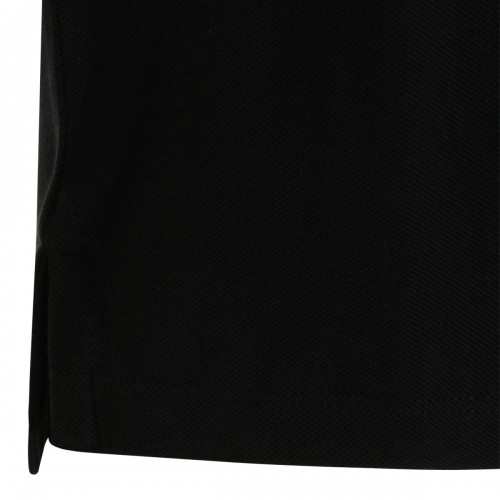BLACK COTTON CLASSIC POLO SHIRT