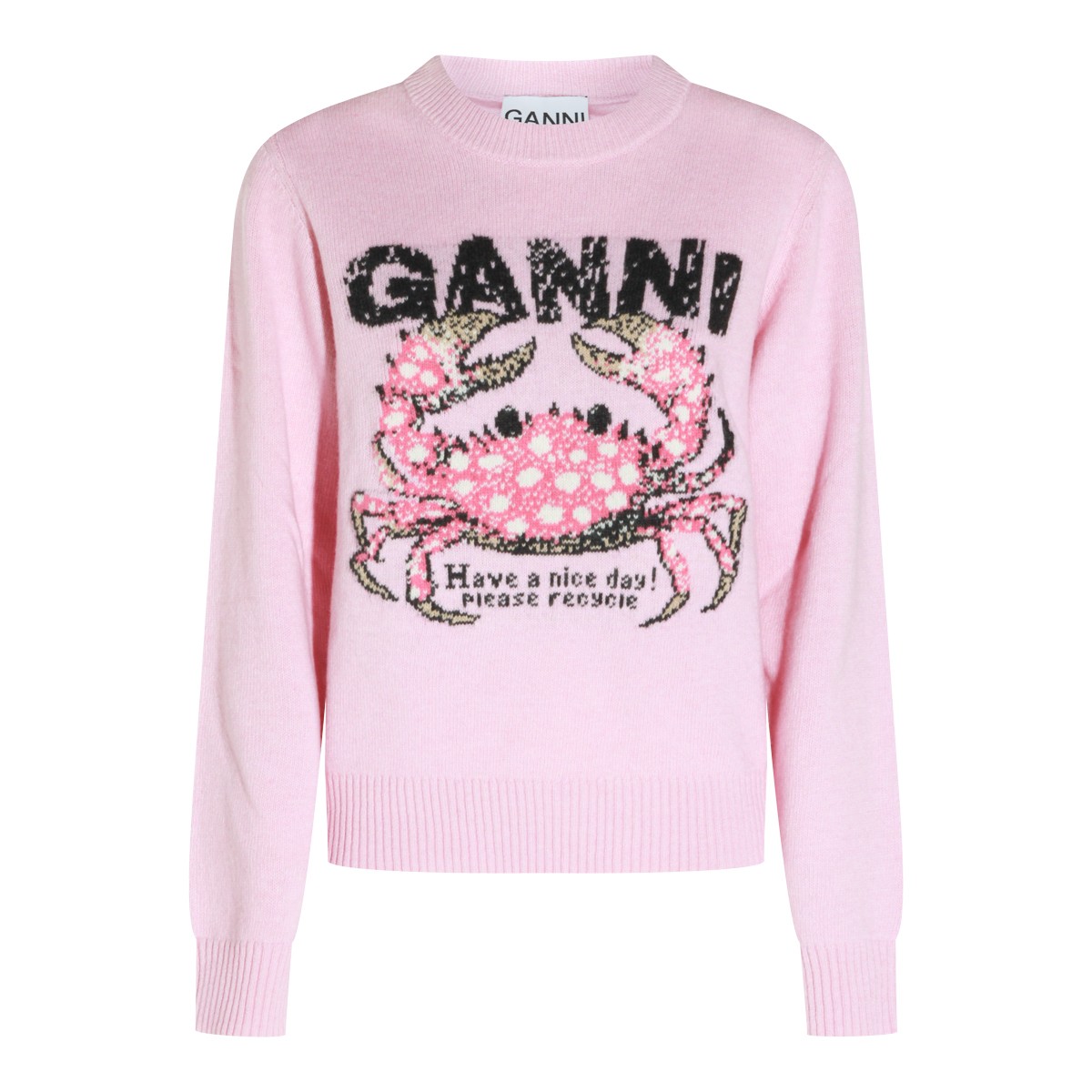 PINK WOOL KNITWEAR