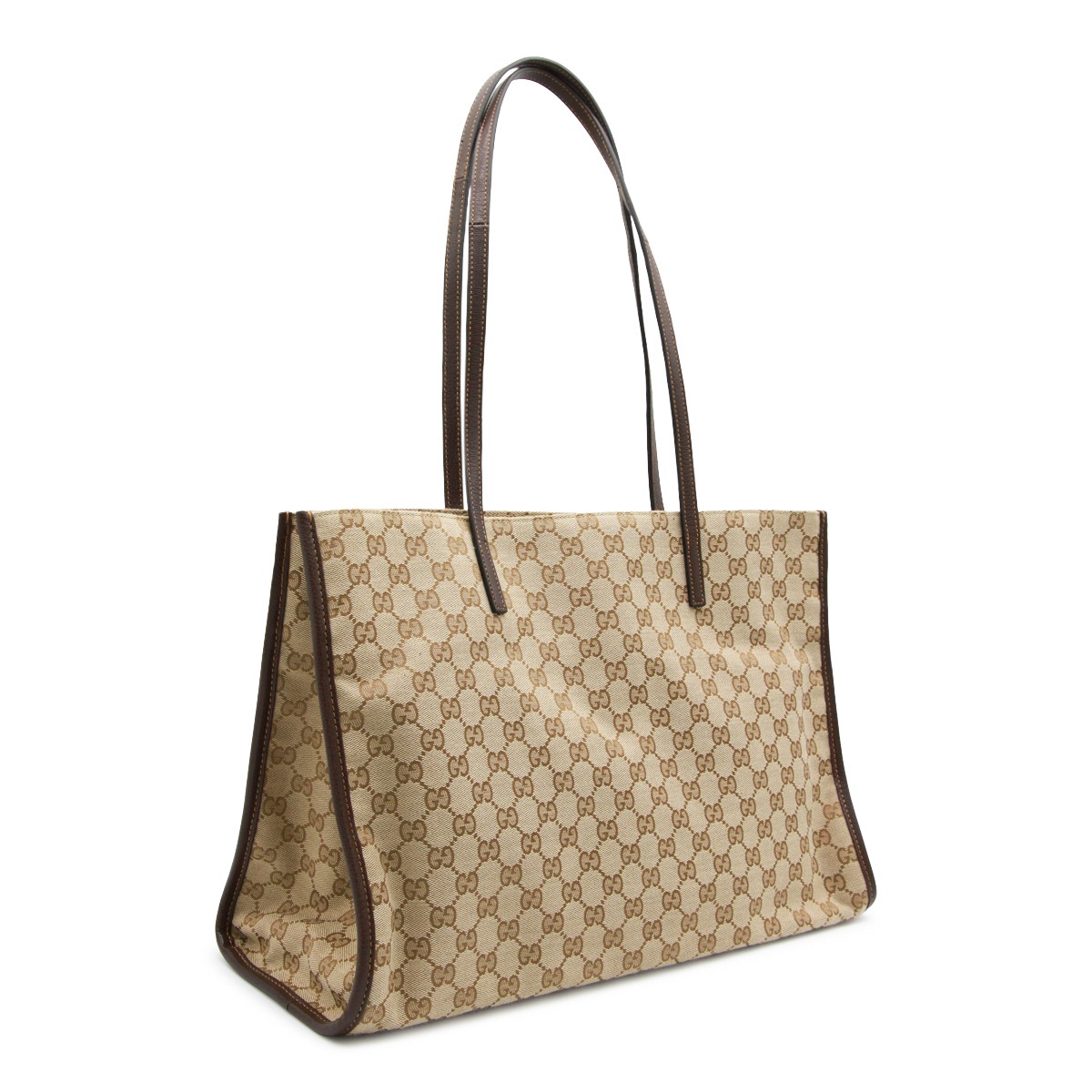 BEIGE EBONY LONDON TOTE