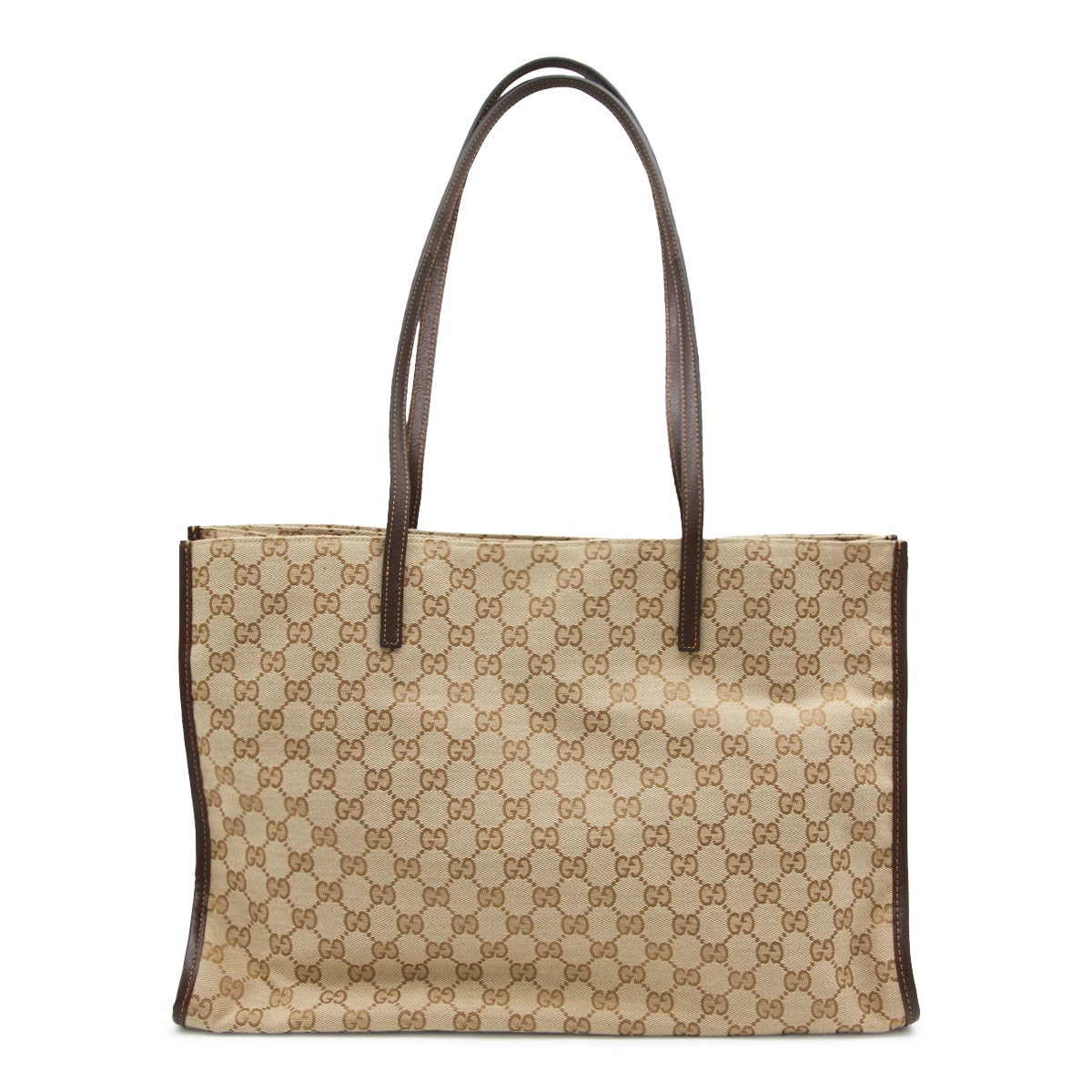 BEIGE EBONY LONDON TOTE