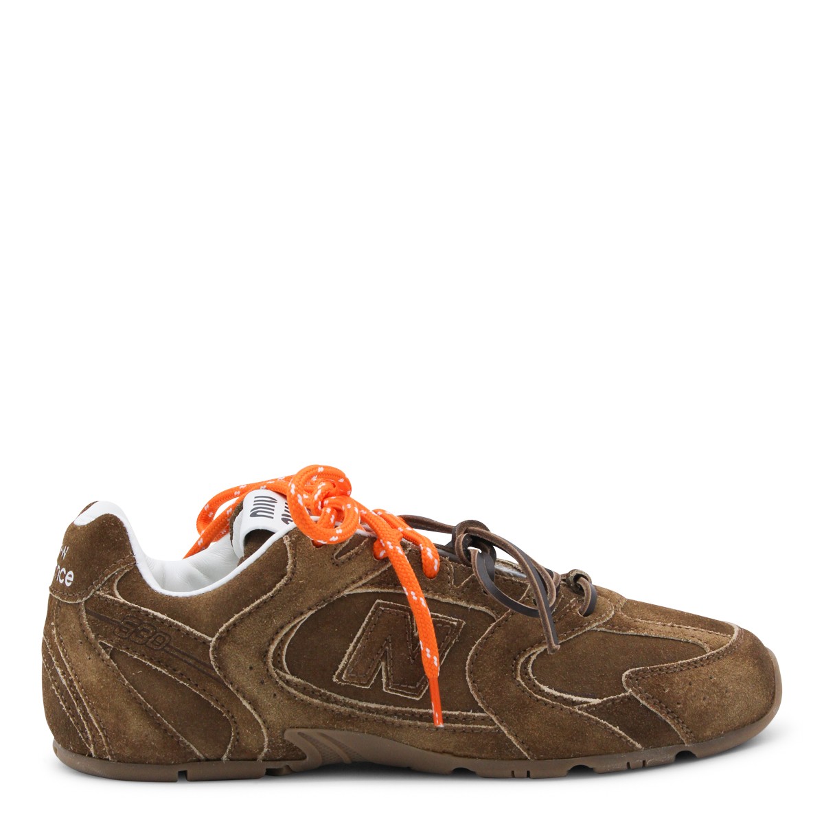 BROWN LEATHER SNEAKERS