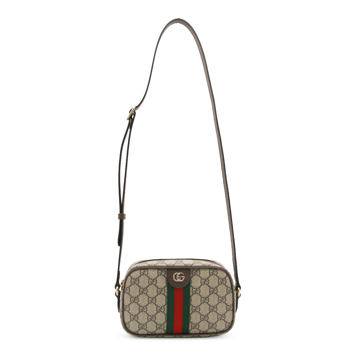 BEIGE EBONY OPHIDIA CAMERA MINI BAG