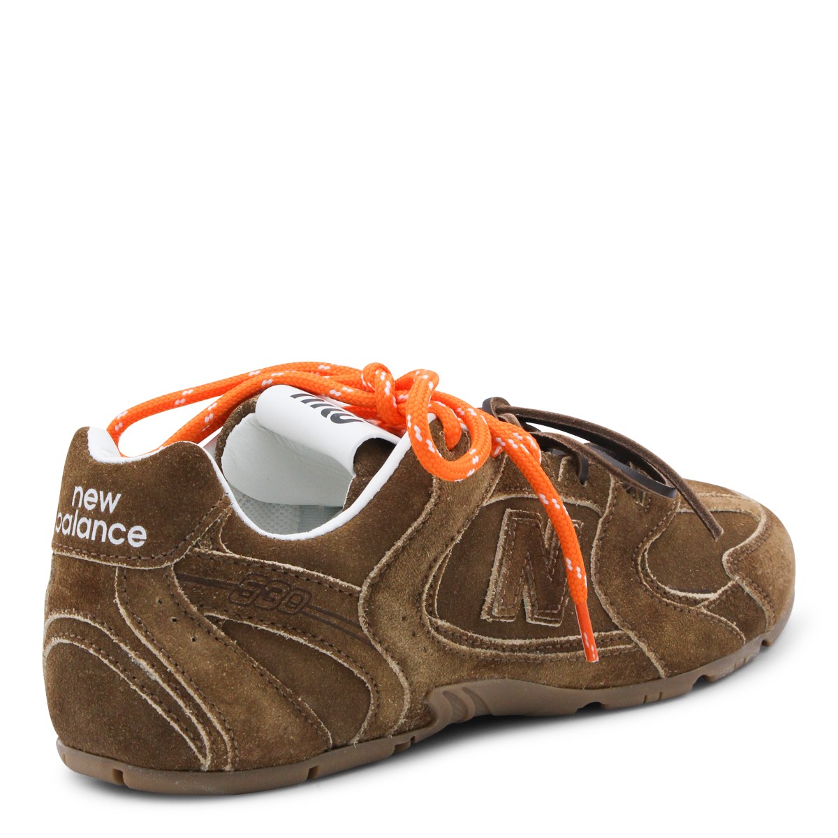 BROWN LEATHER SNEAKERS