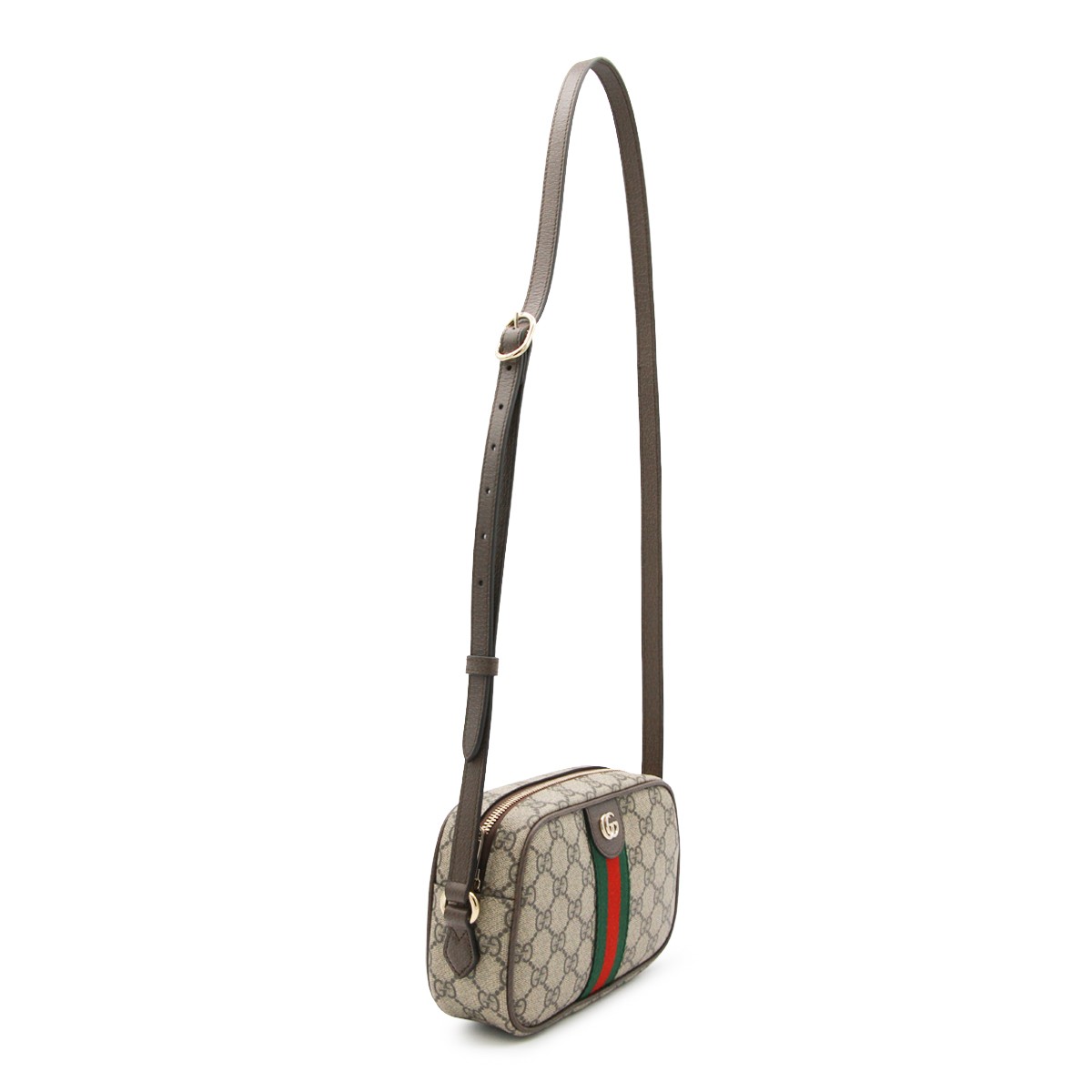BEIGE EBONY OPHIDIA CAMERA MINI BAG
