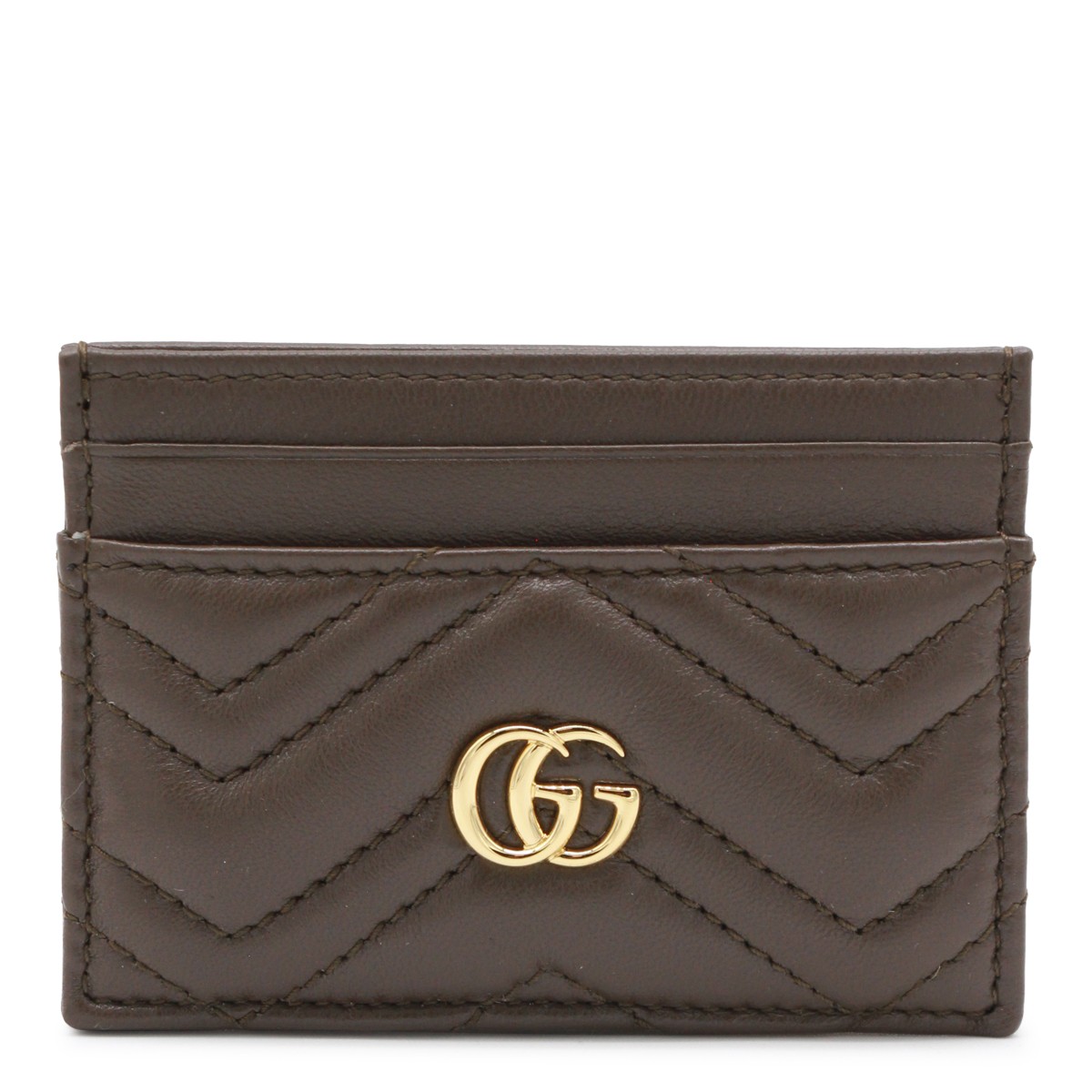 BROWN LEATHER CARD HOLDER