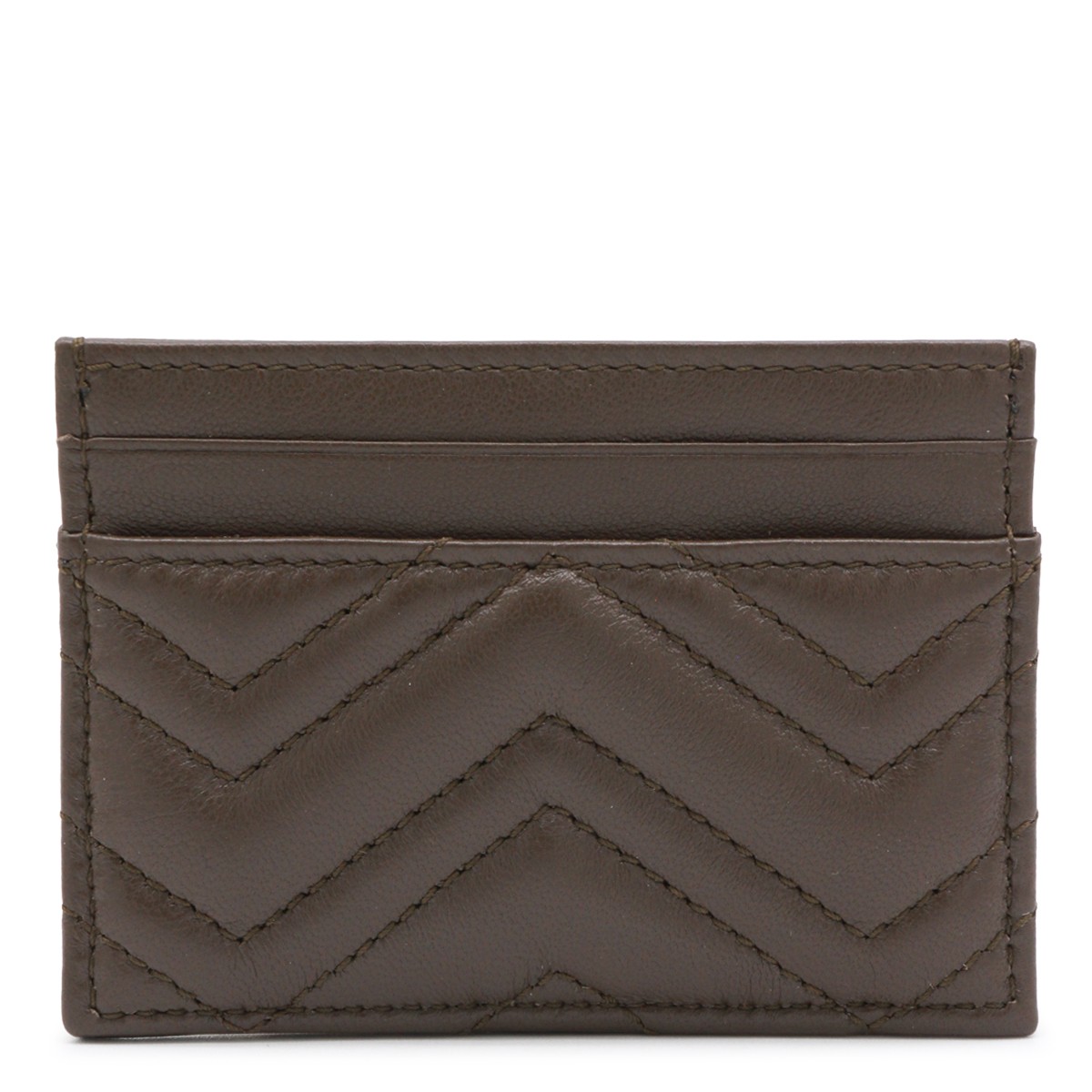 BROWN LEATHER CARD HOLDER