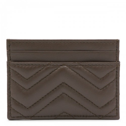 BROWN LEATHER CARD HOLDER