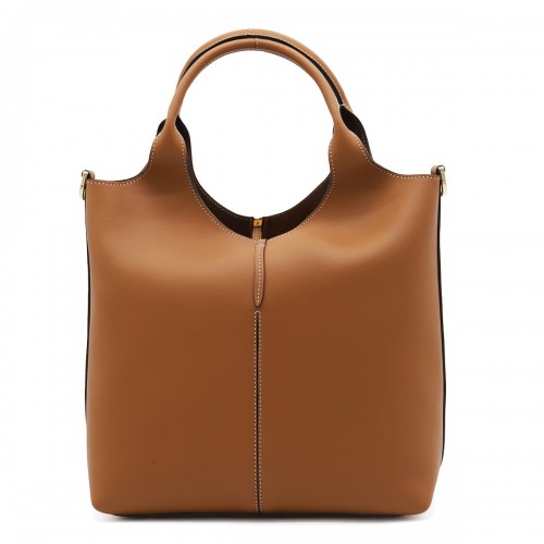 BROWN LEATHER TOTE