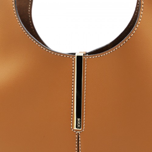 BROWN LEATHER TOTE