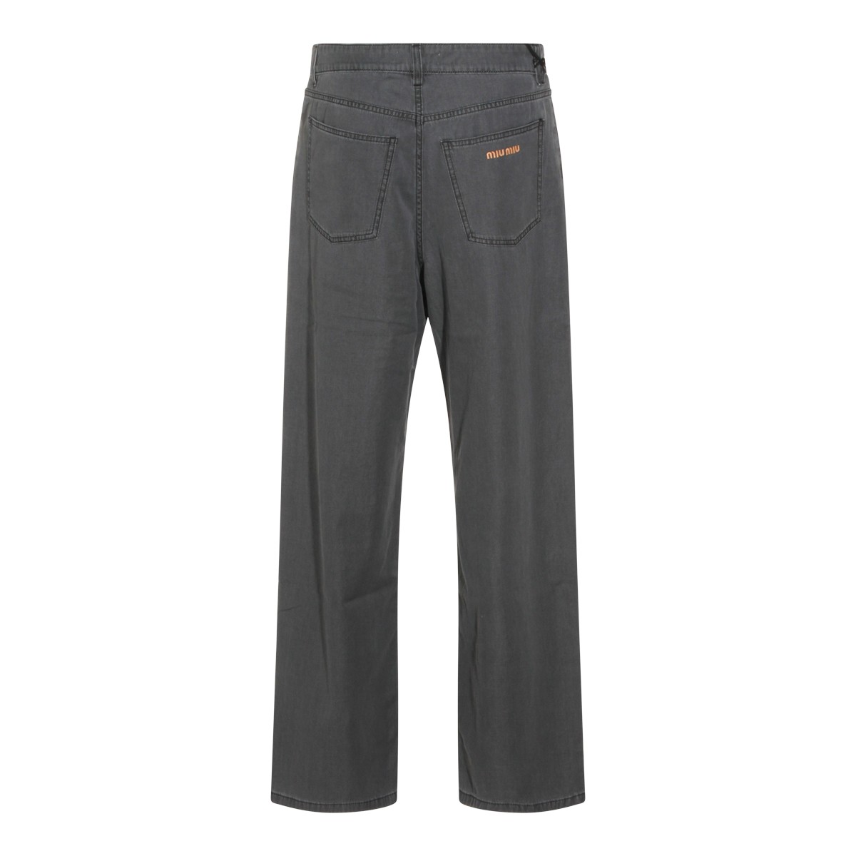 BLACK COTTON JEANS