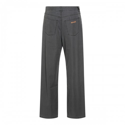 BLACK COTTON JEANS