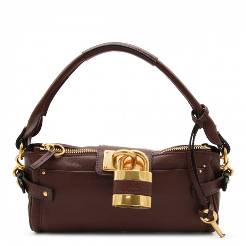 BROWN LEATHER PADDINGTON SHOULDER BAG