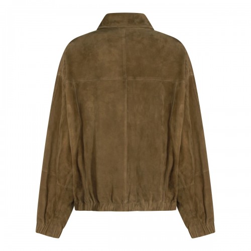 BROWN LEATHER JACKET