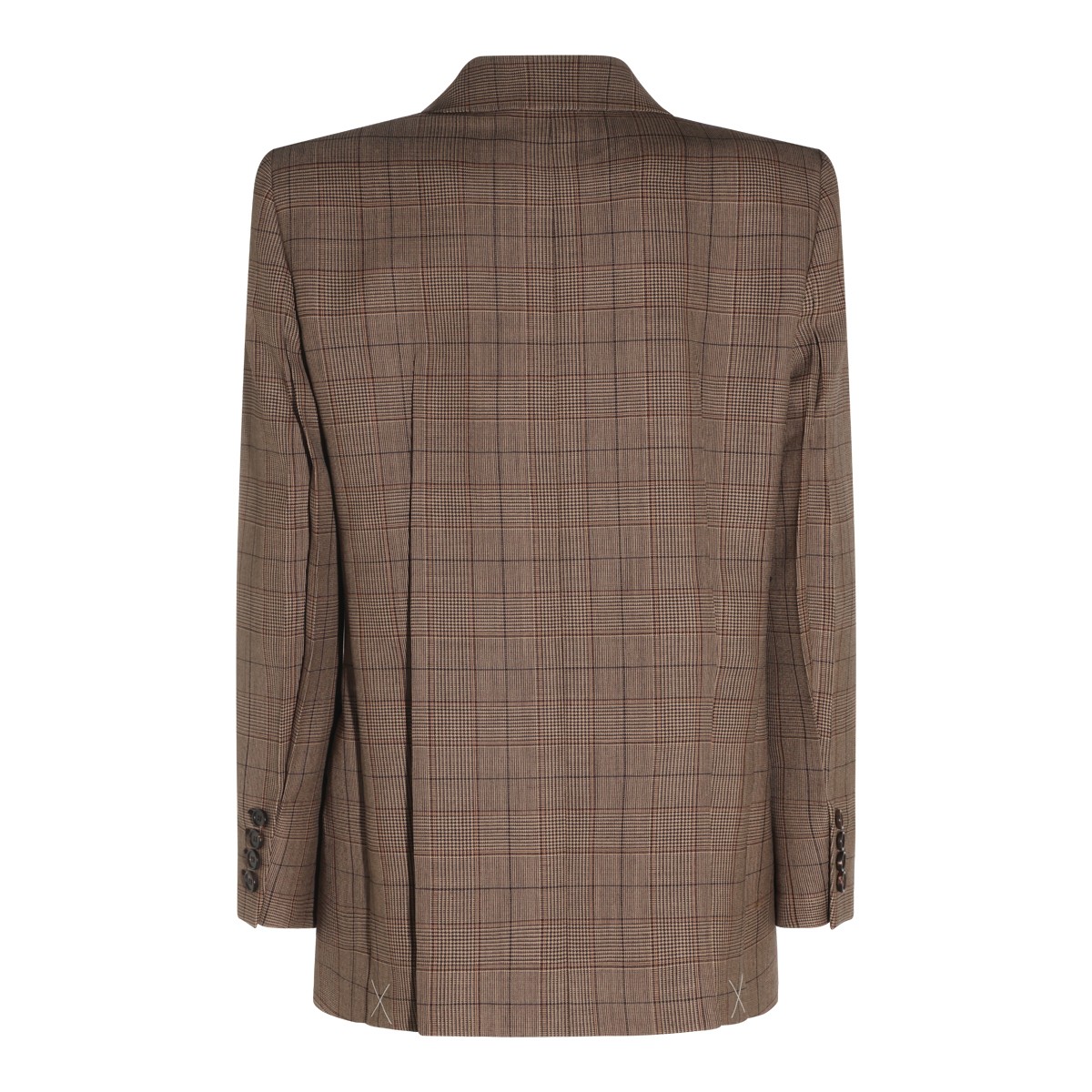 BROWN WOOL BLAZER
