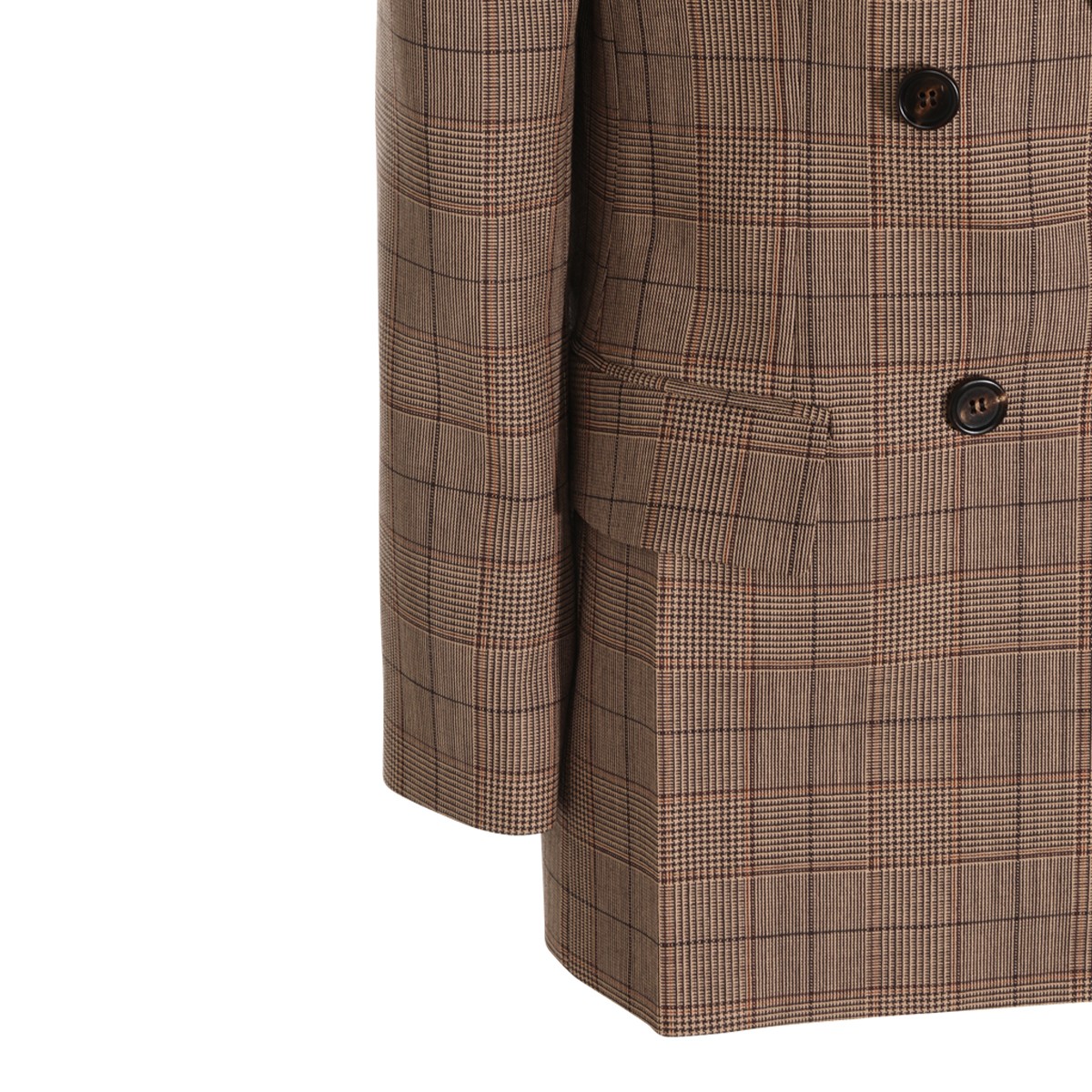 BROWN WOOL BLAZER