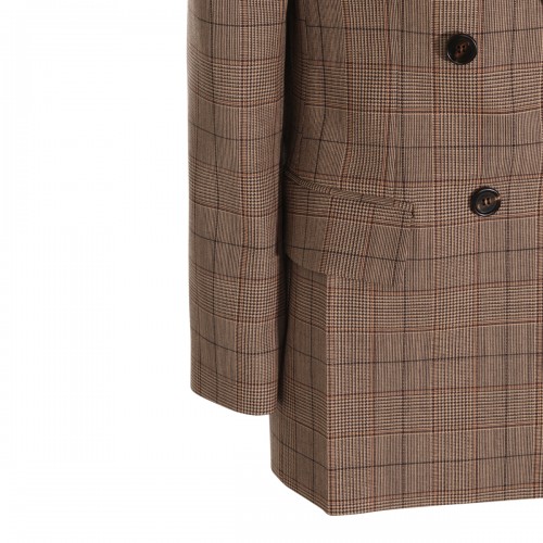 BROWN WOOL BLAZER